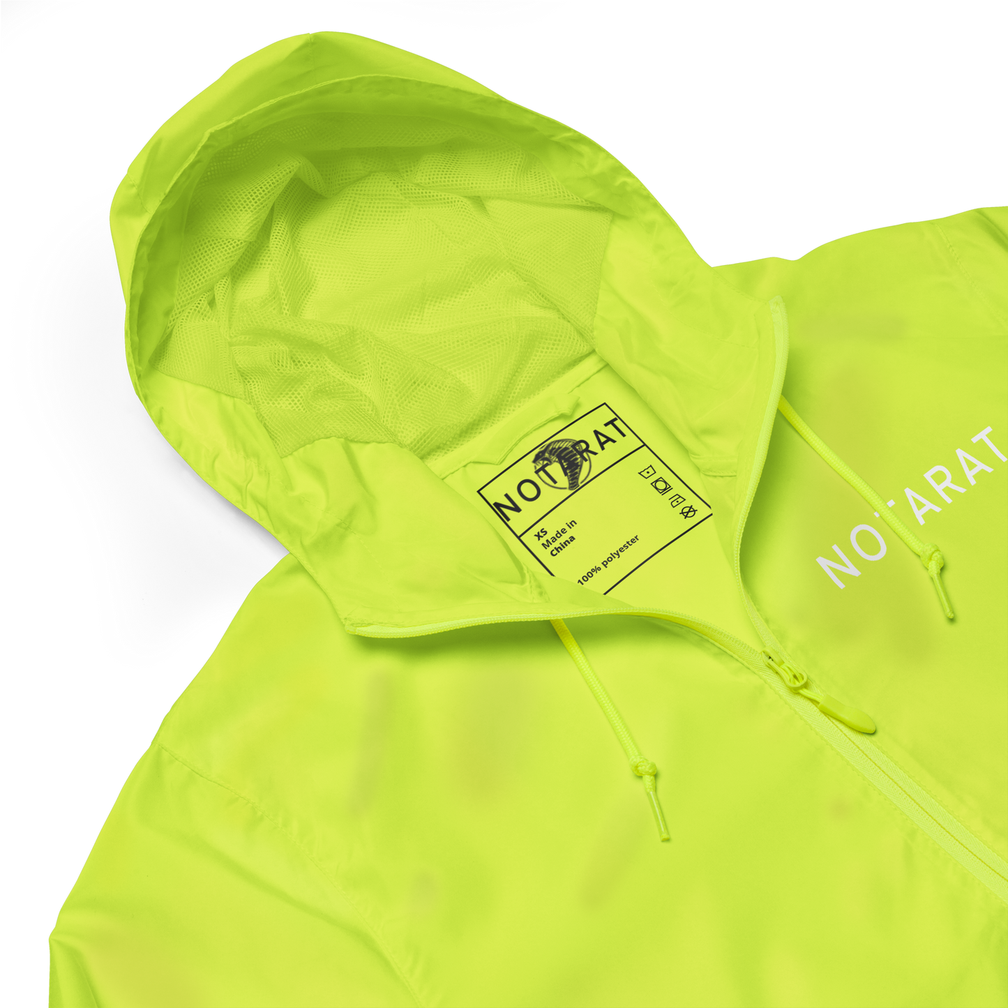 Unisex Notarat lightweight zip up windbreaker