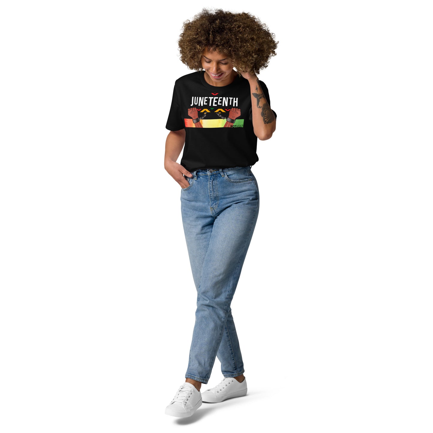 Juneteenth Unisex organic cotton t-shirt