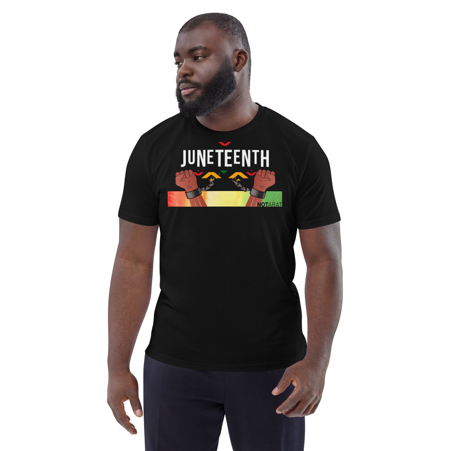 Juneteenth Unisex organic cotton t-shirt