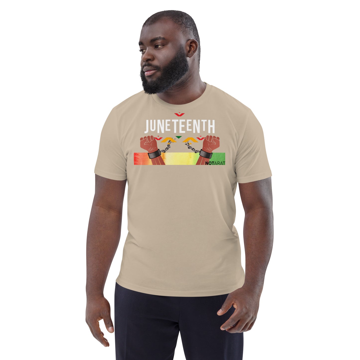 Juneteenth Unisex organic cotton t-shirt