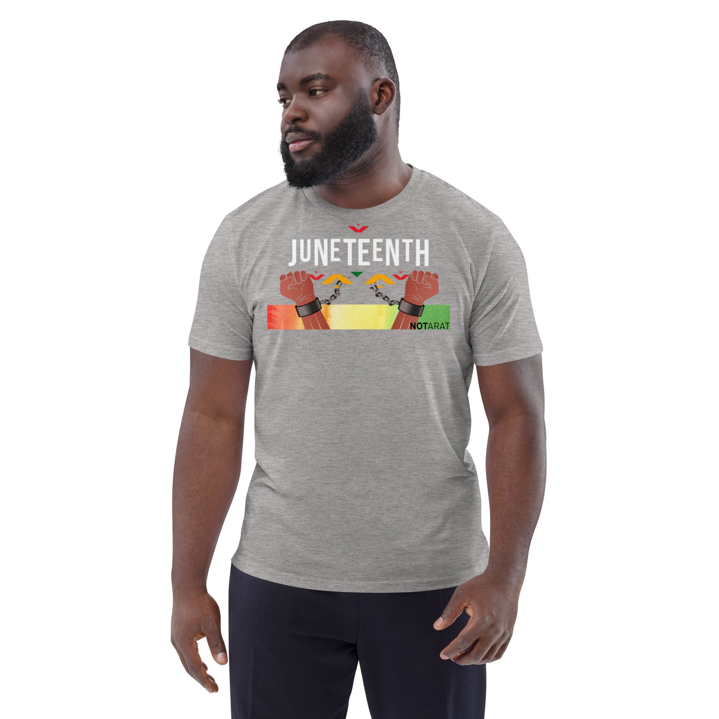 Juneteenth Unisex organic cotton t-shirt