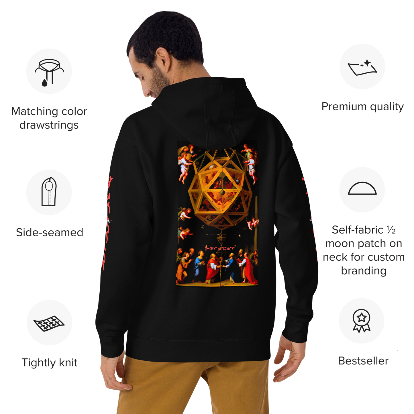 Wayne x Notarat Unisex "Wizards Order" Hoodie