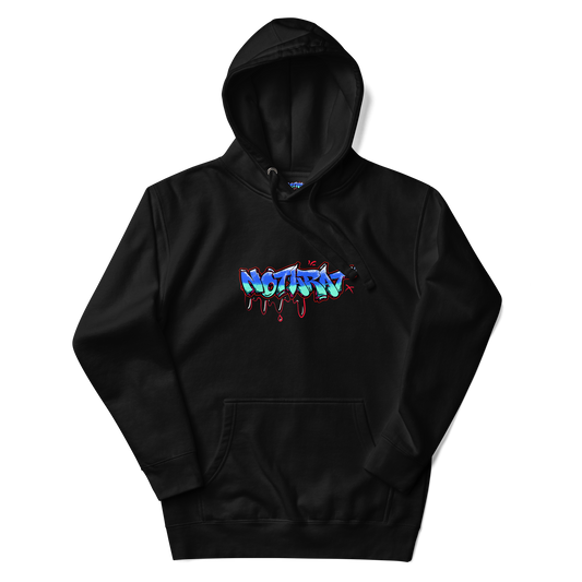 Notarat Unisex "Notaffiti Blue" Hoodie