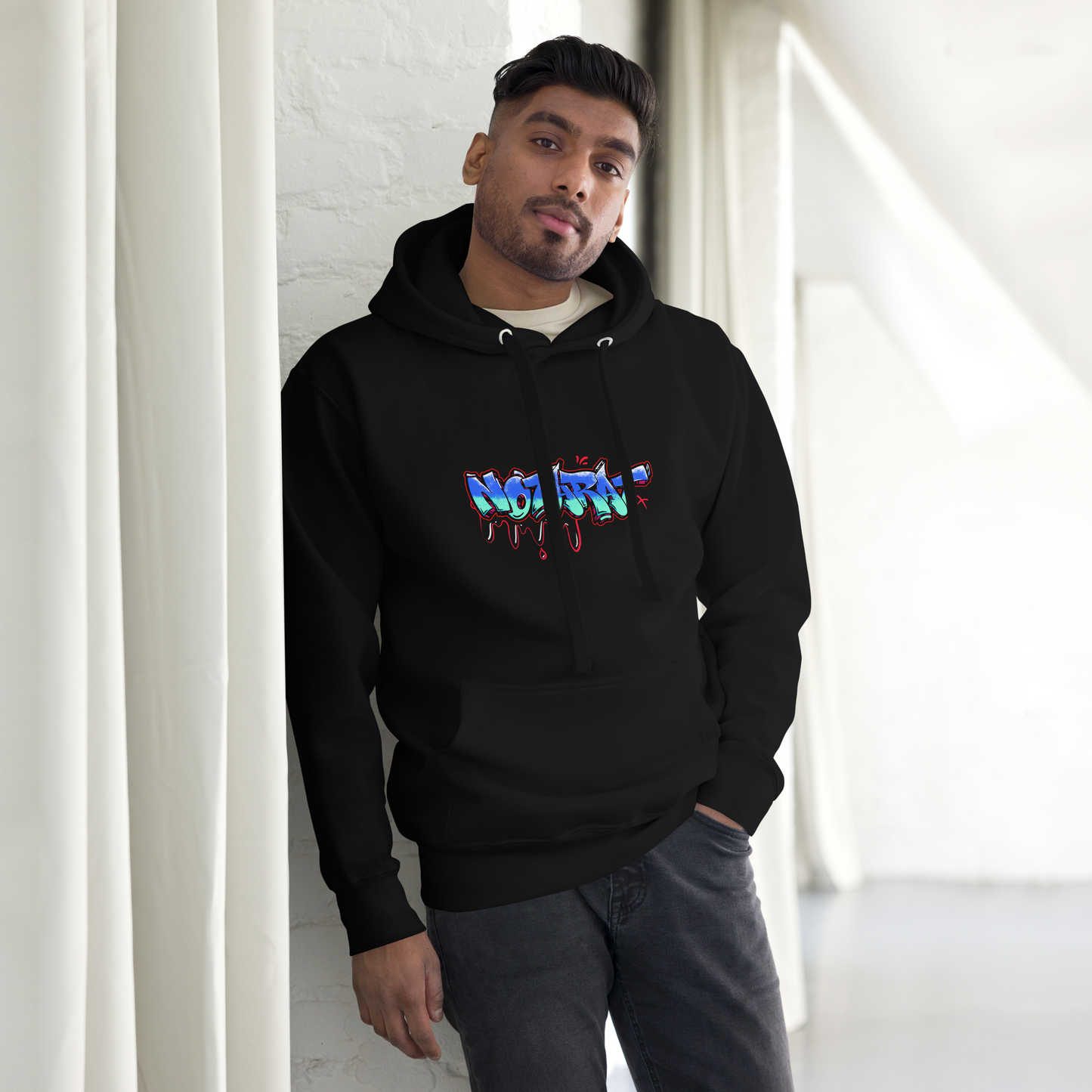 Notarat Unisex "Notaffiti Blue" Hoodie