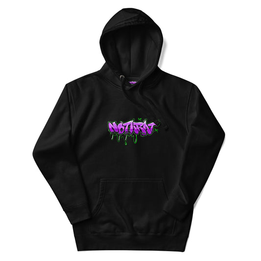'Notaffiti Purple' Hoodie
