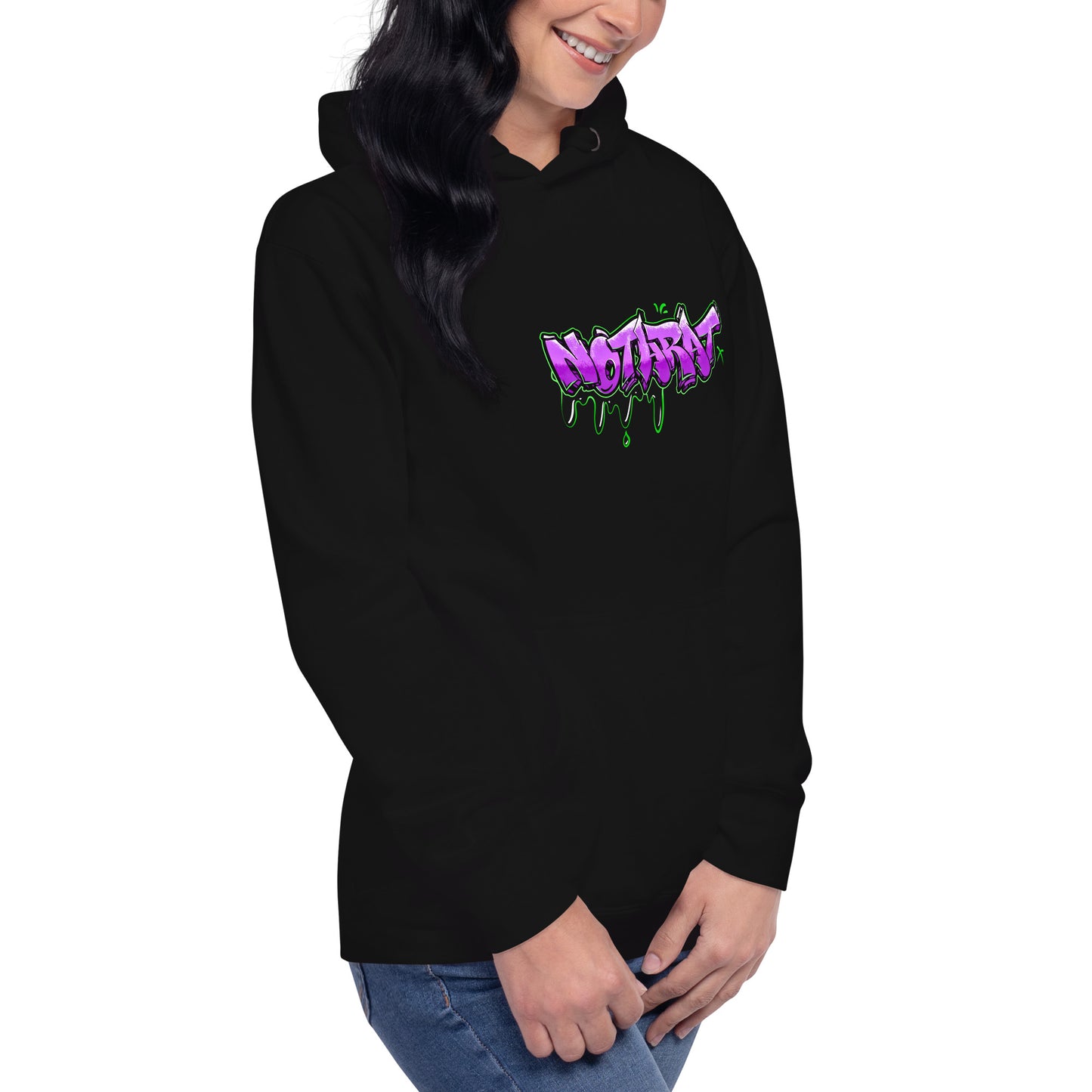 Notarat Unisex "Notaffiti Purple" Hoodie