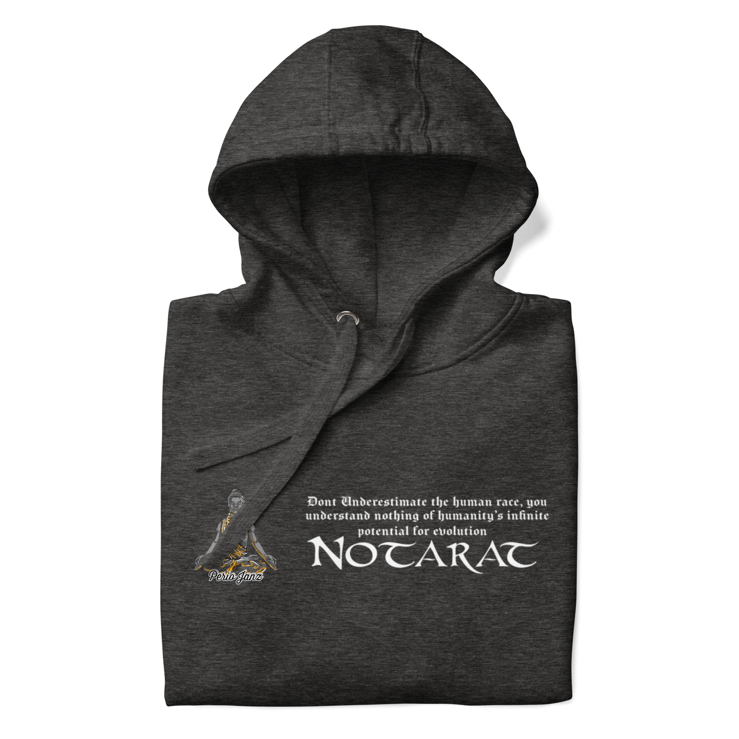 Notarat 'Human potential' Unisex Hoodie by: Perio J.