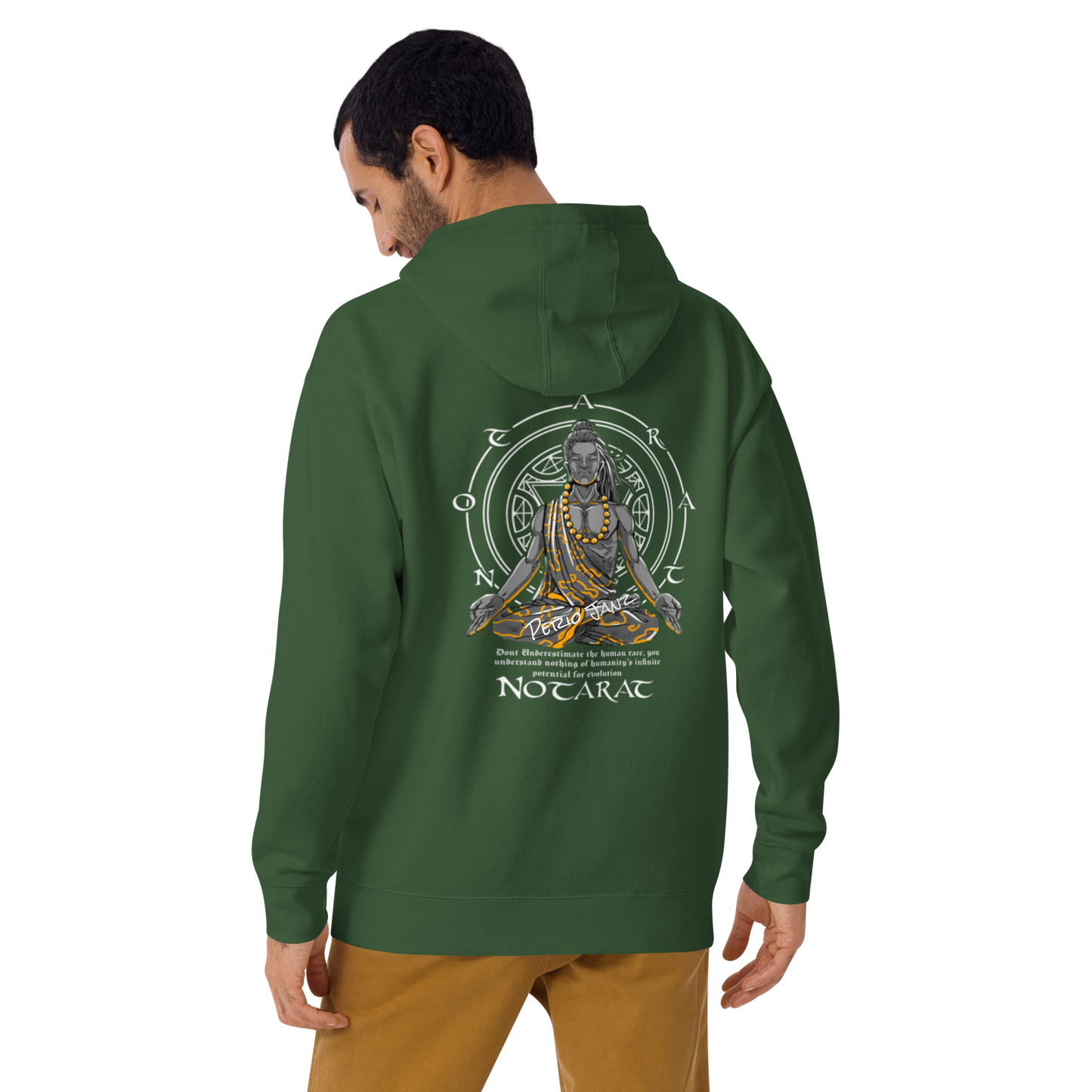 Notarat 'Human potential' Unisex Hoodie by: Perio J.