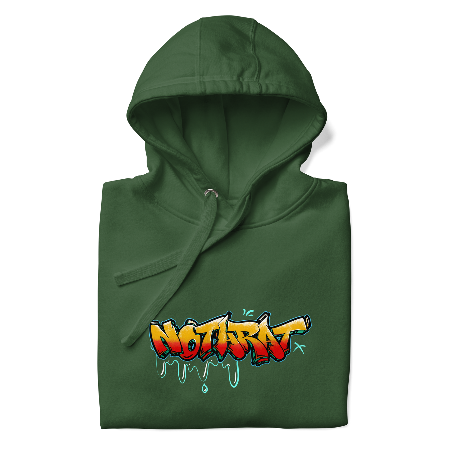 Notarat Unisex "Notaffiti Orange" Hoodie