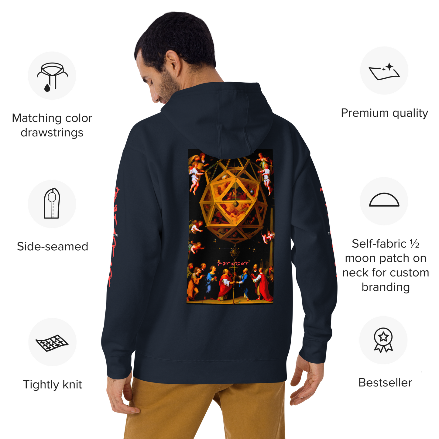 Wayne x Notarat Unisex "Wizards Order" Hoodie