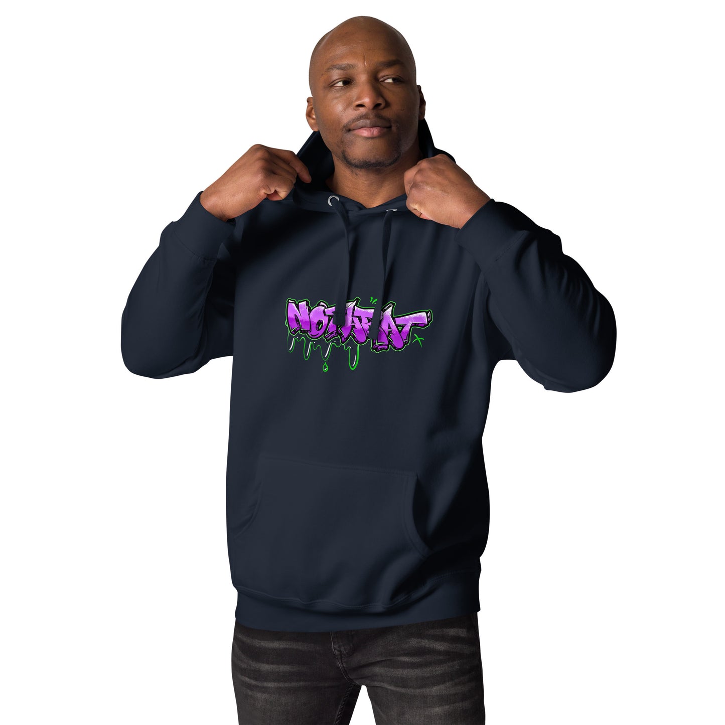 Notarat Unisex "Notaffiti Purple" Hoodie