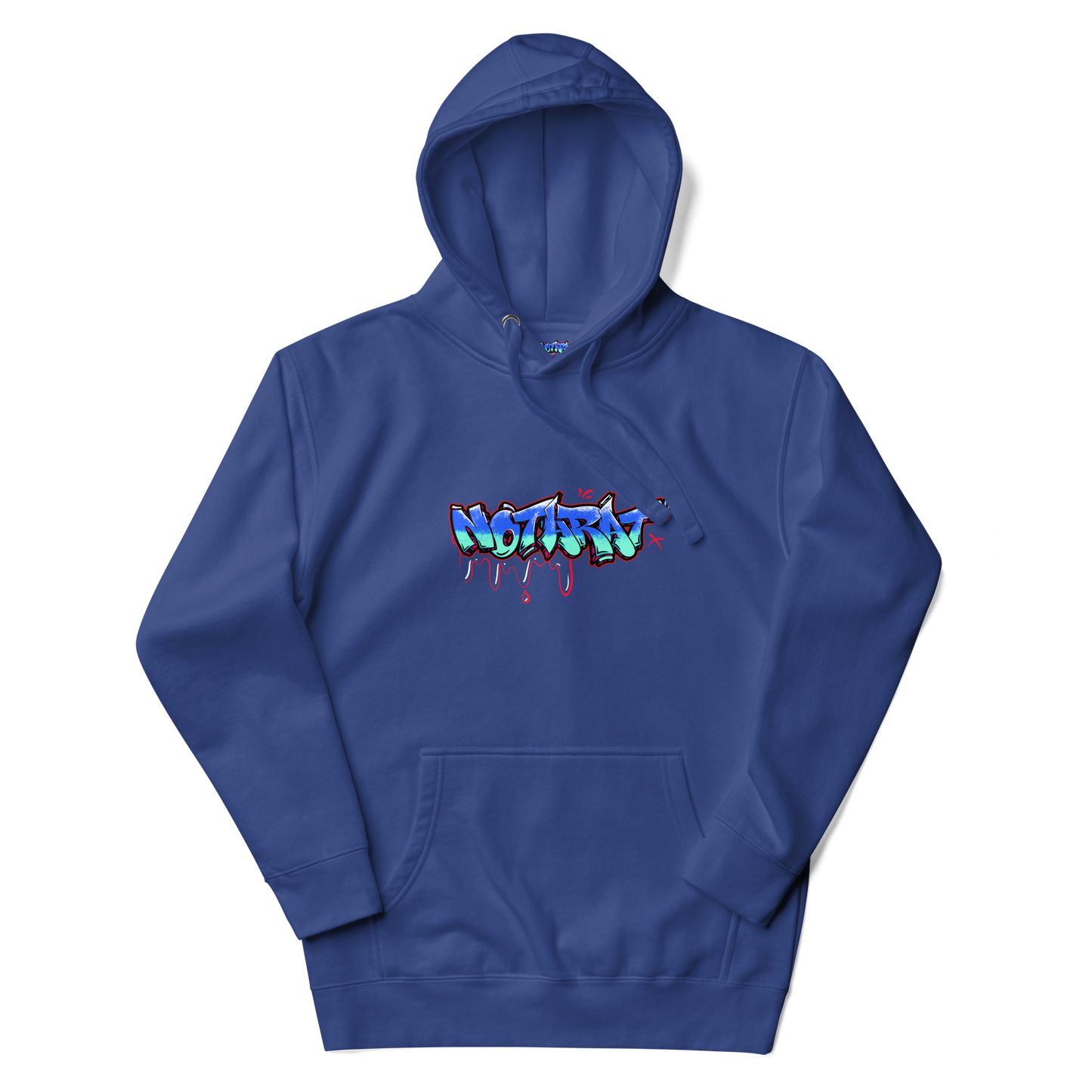 Notarat Unisex "Notaffiti Blue" Hoodie