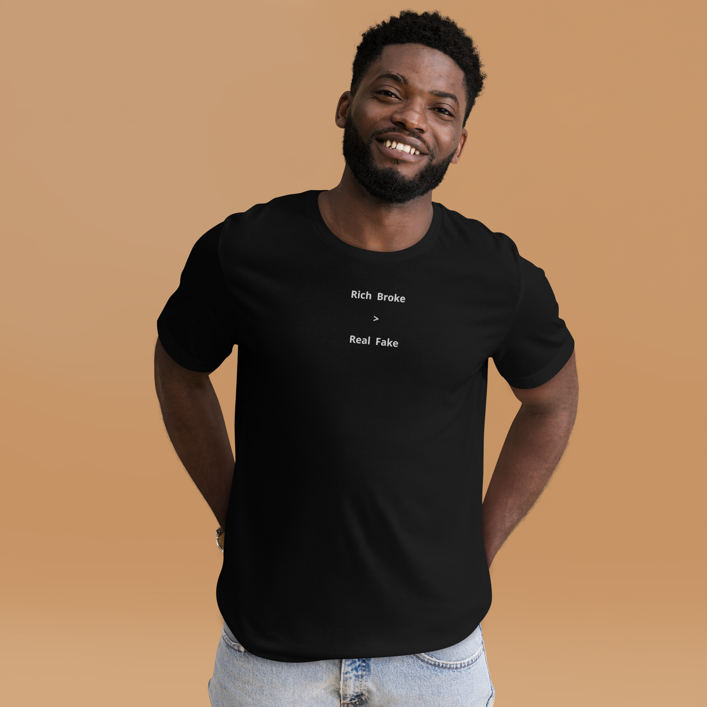 Notarat "rich and real" Unisex t-shirt