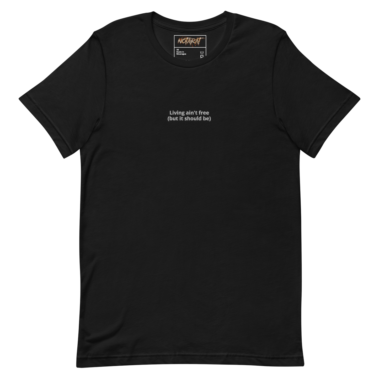 Notarat Unisex "should be" t-shirt