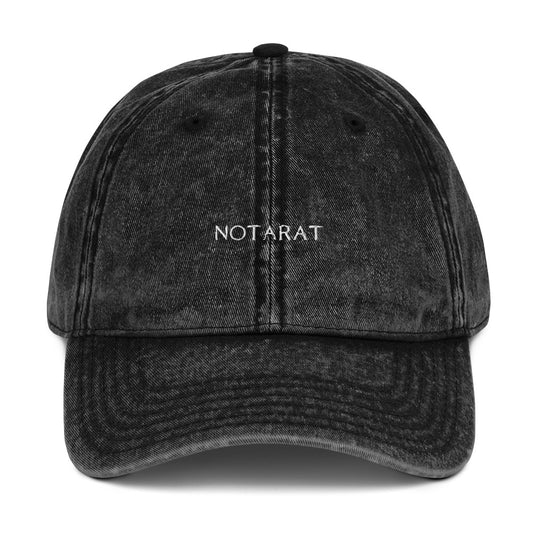 Vintage Notarat Cotton Twill Cap