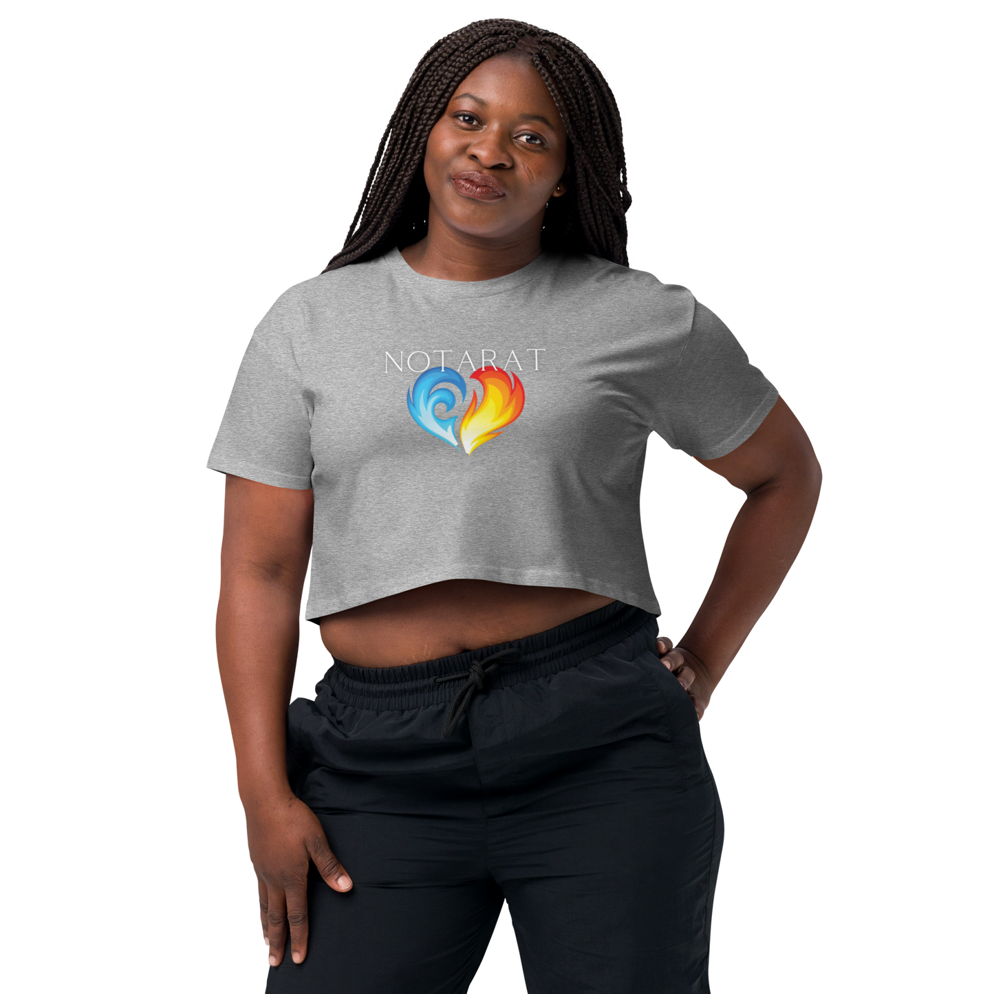 Women’s Twin Flame crop top