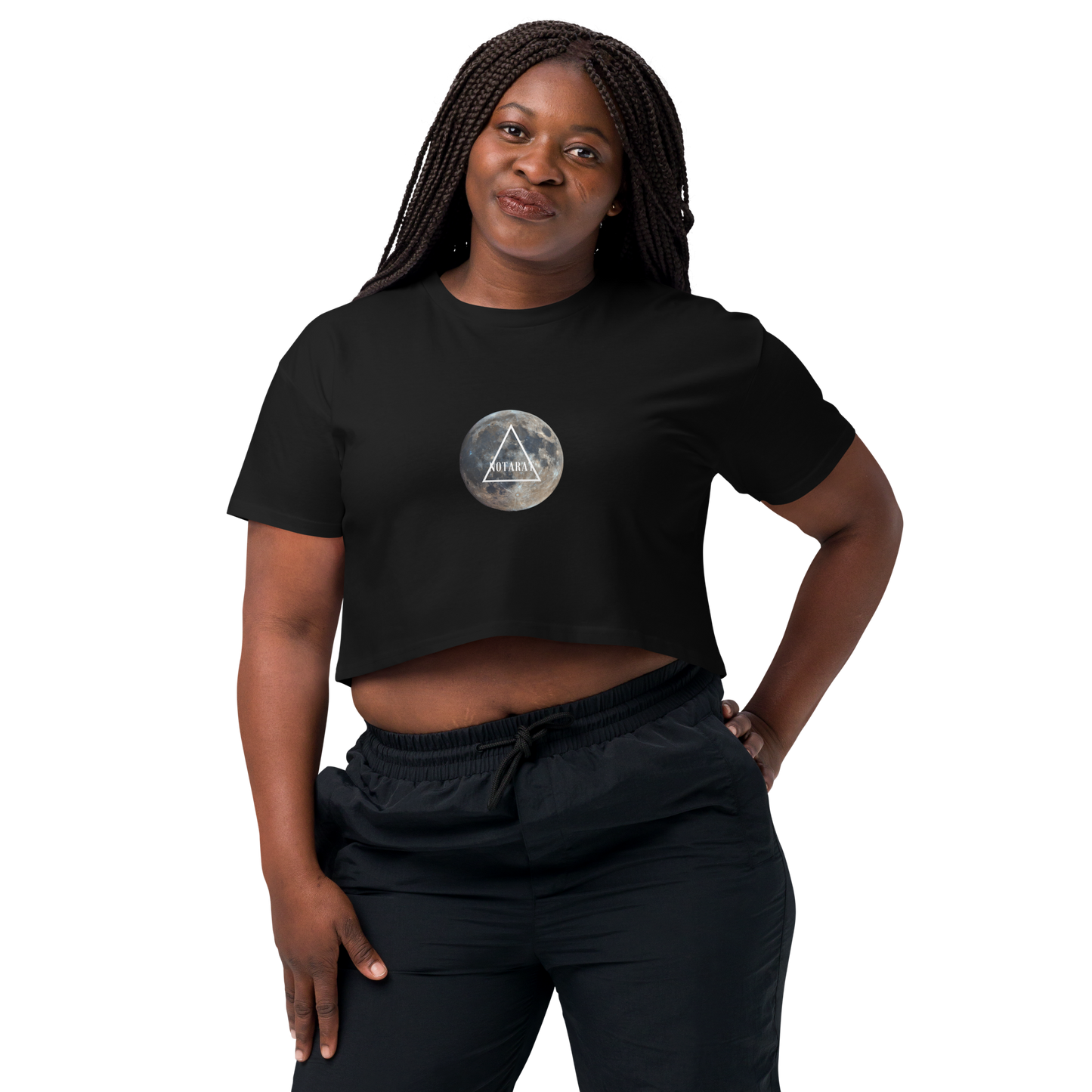 Women’s full moon Notarat crop top