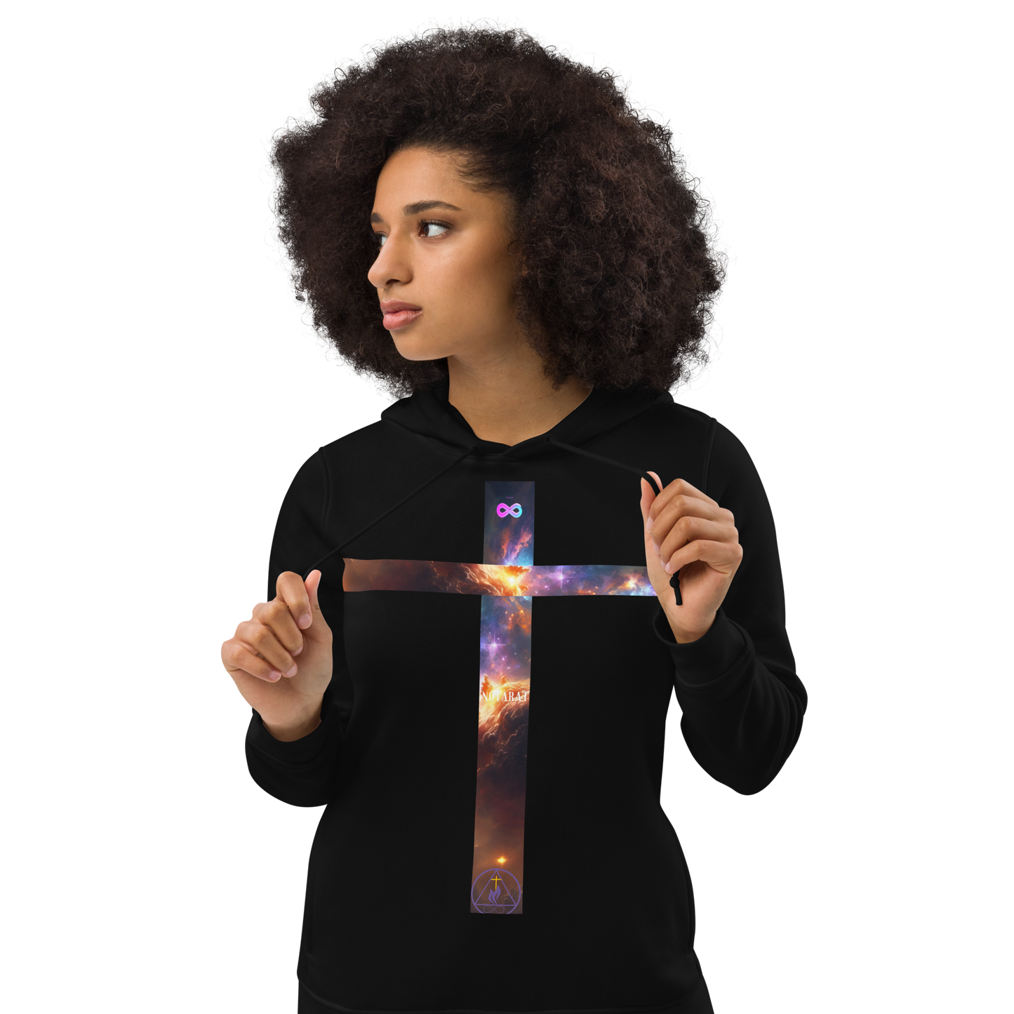 Women's from the cosmos eco fitted hoodie