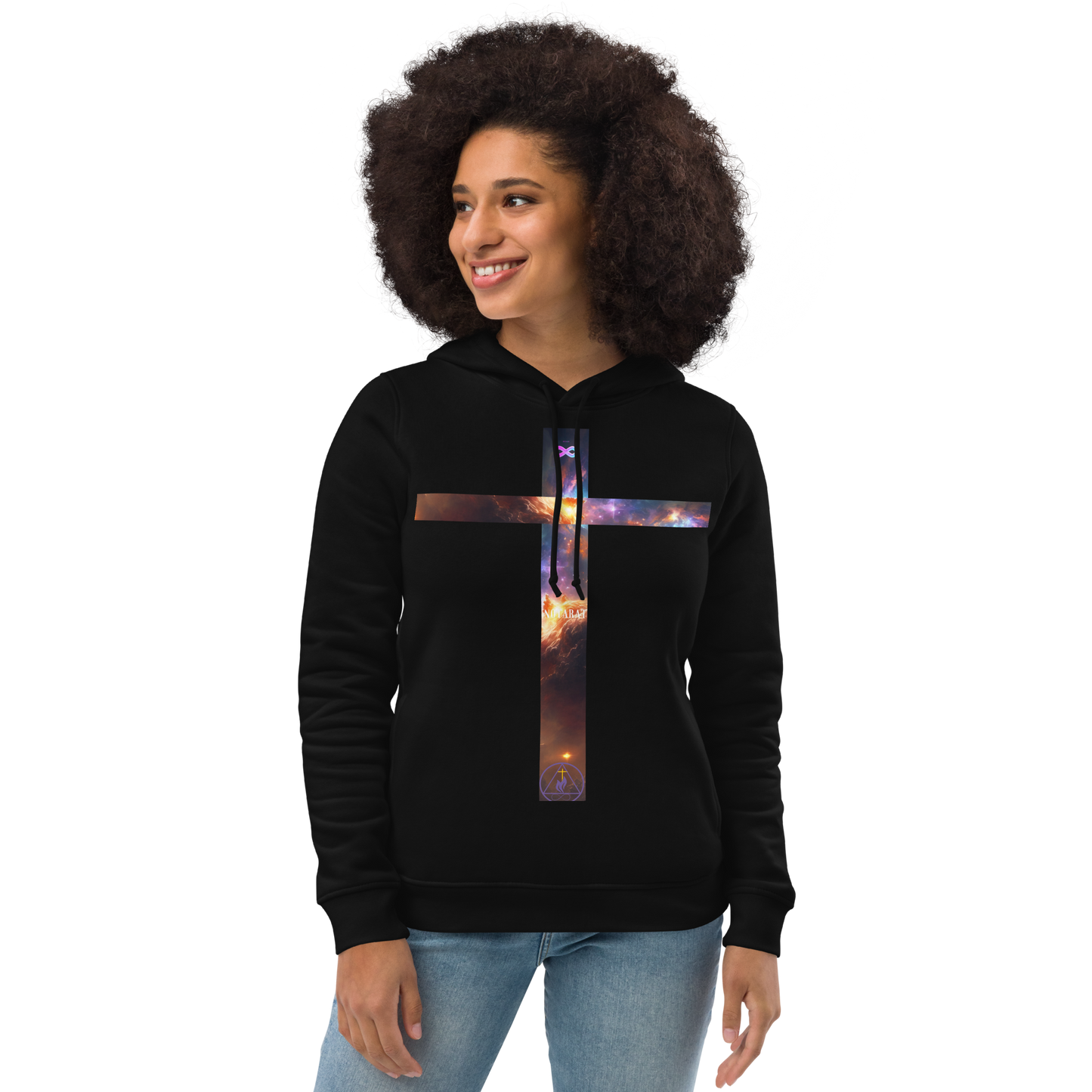 Women's from the cosmos eco fitted hoodie