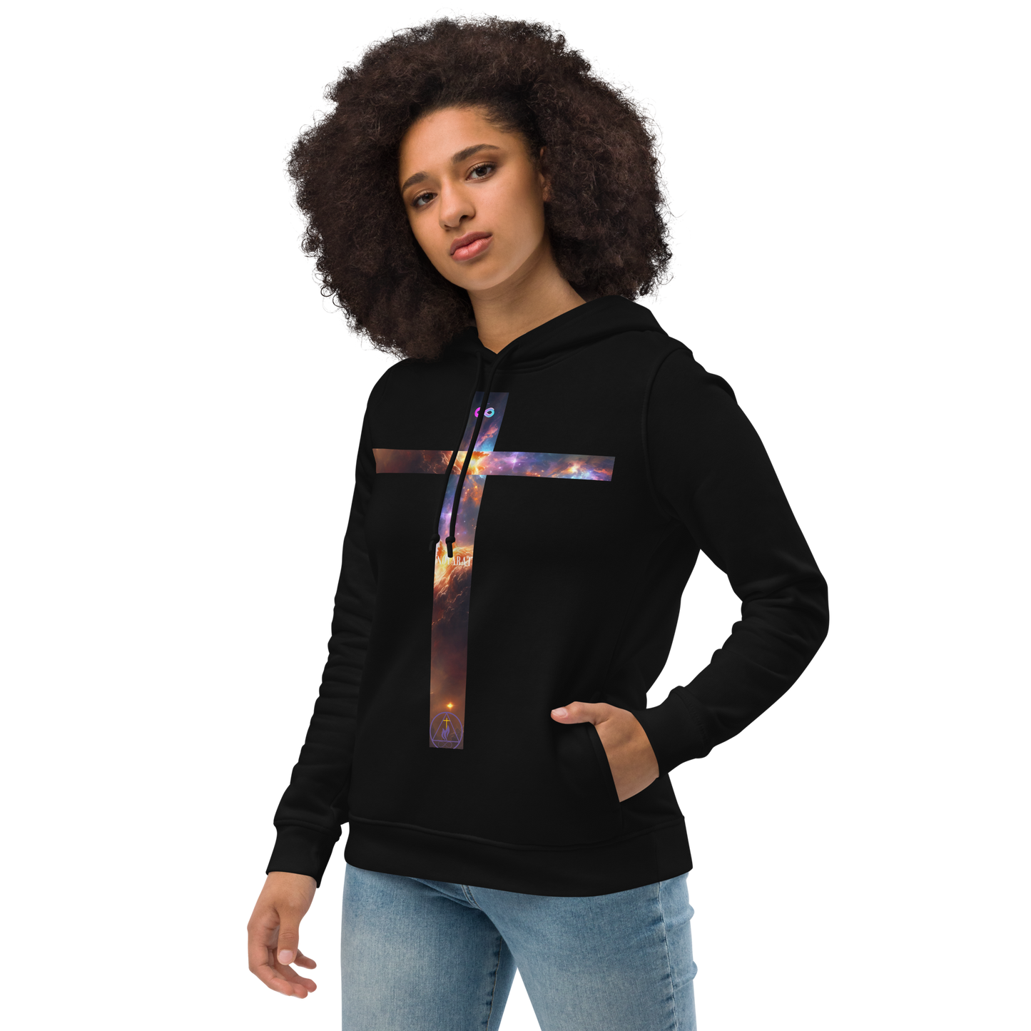 Women's from the cosmos eco fitted hoodie