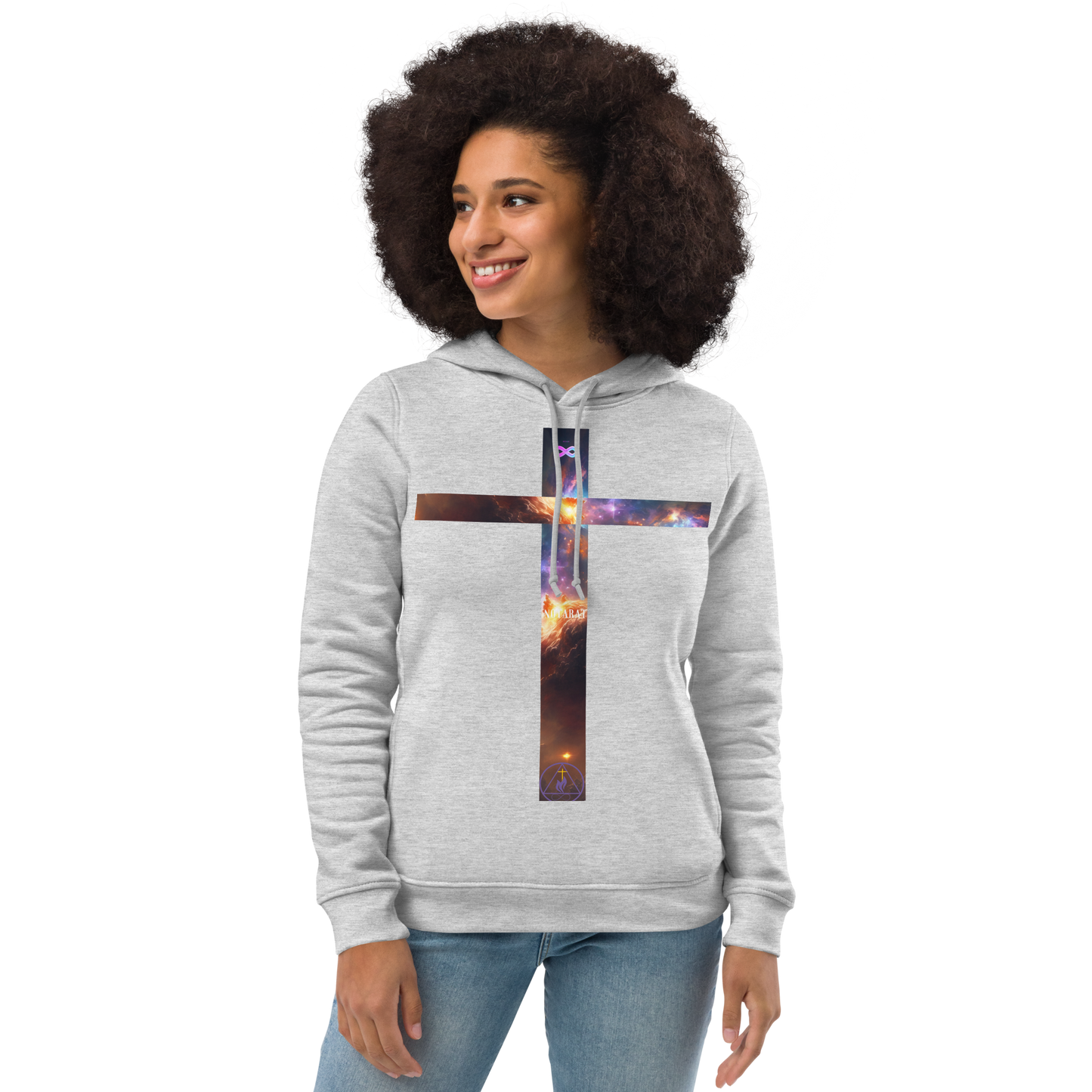 Women's from the cosmos eco fitted hoodie