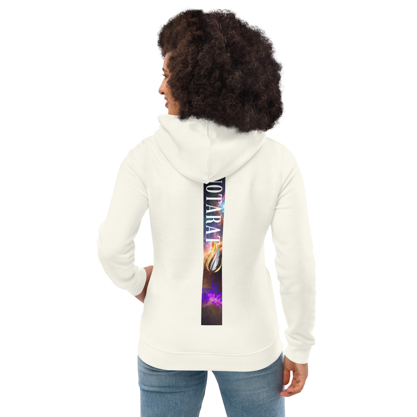 Women's from the cosmos eco fitted hoodie