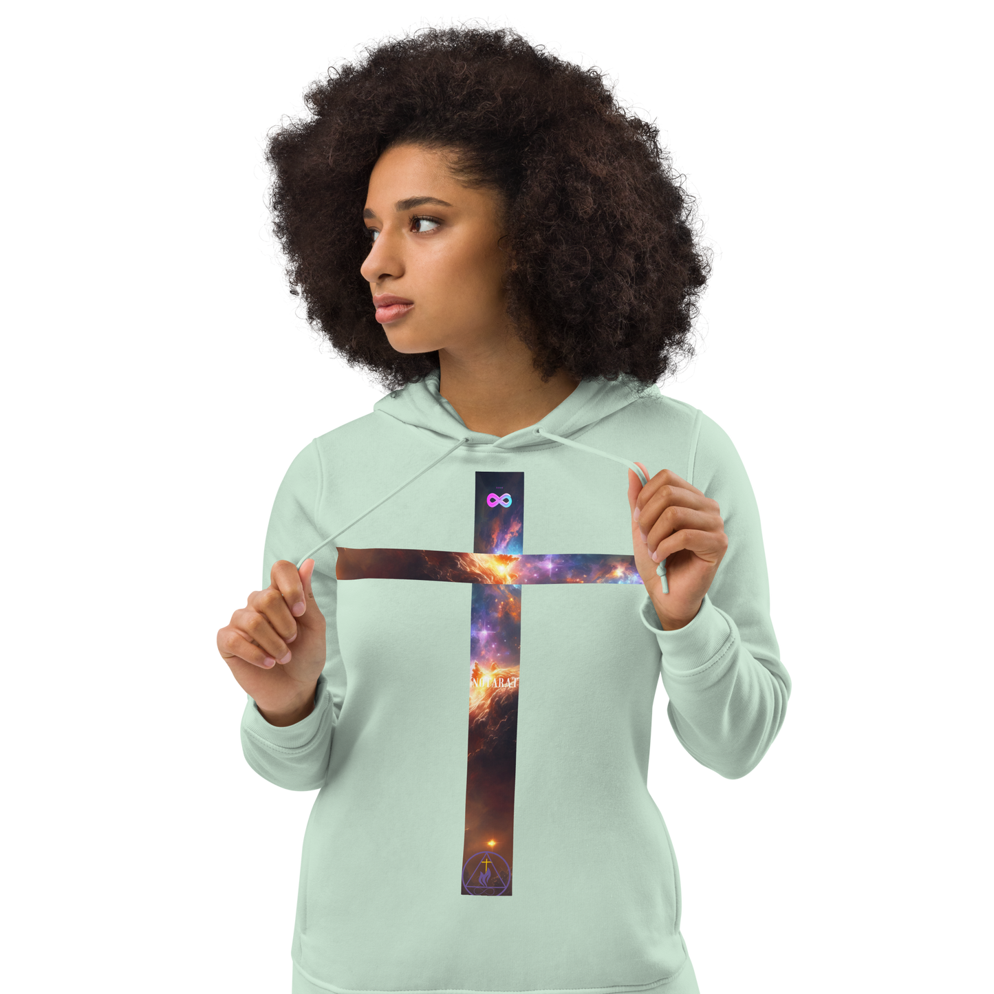 Women's from the cosmos eco fitted hoodie