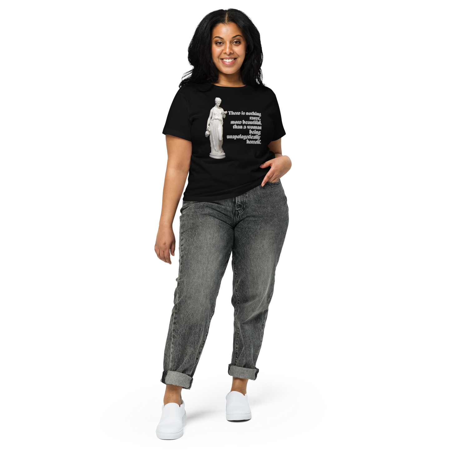 Women’s high-waisted t-shirt