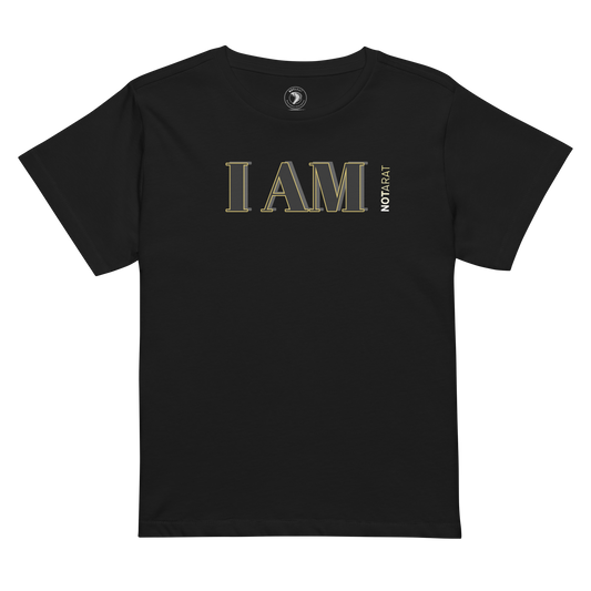 Women’s "I AM" high-waisted t-shirt