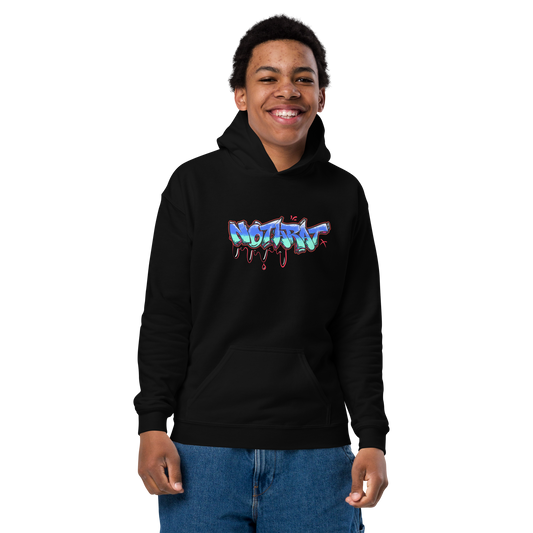 Youth "Notaffiti" heavy blend hoodie