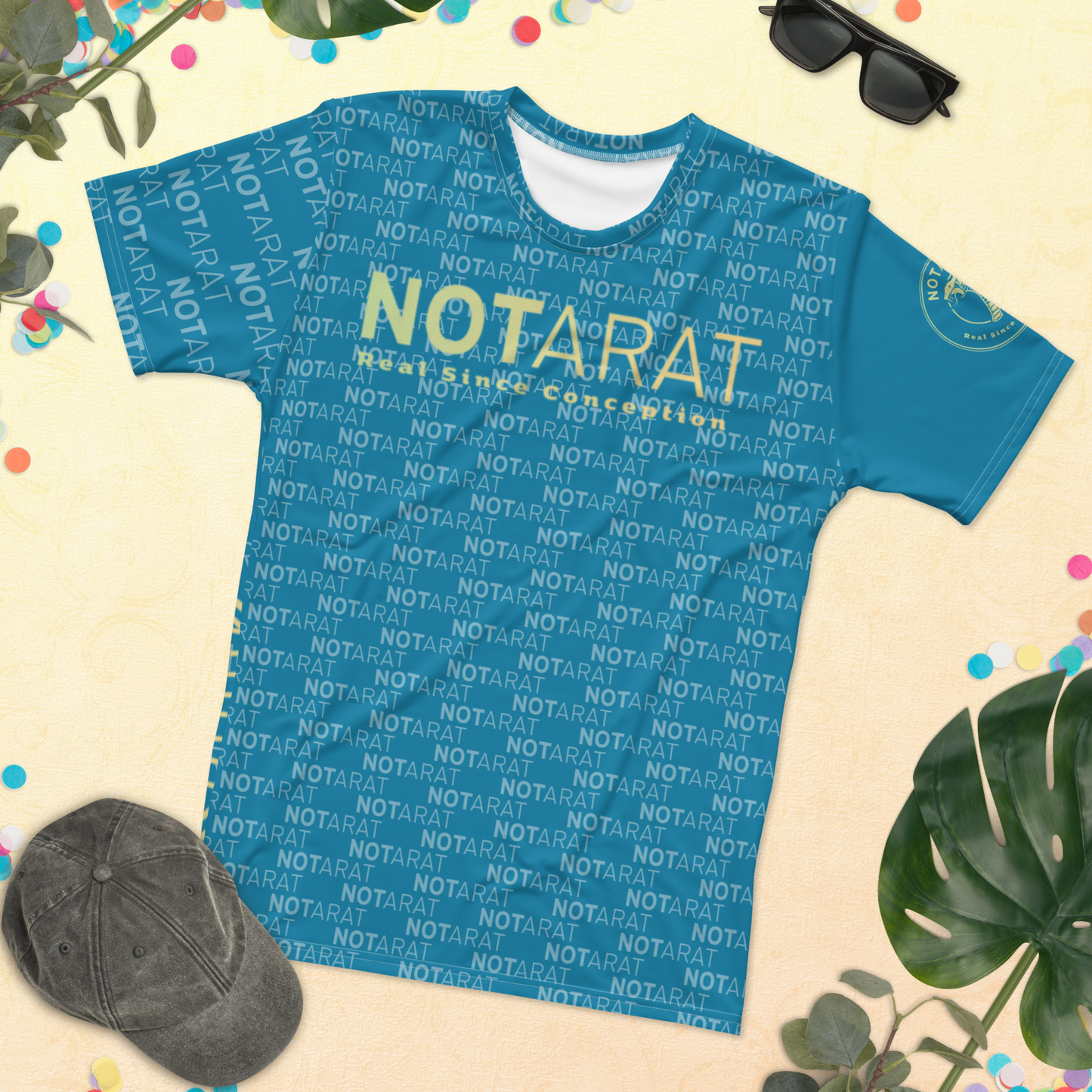 Men's Notarat Blue Spring T-shirt