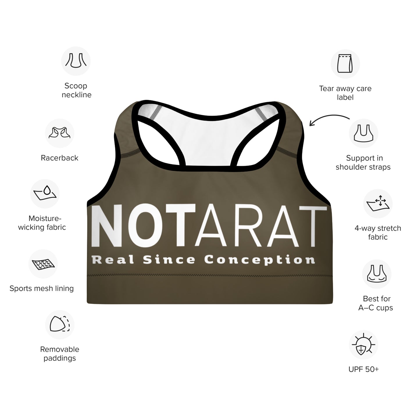 Notarat Padded Sports Bra