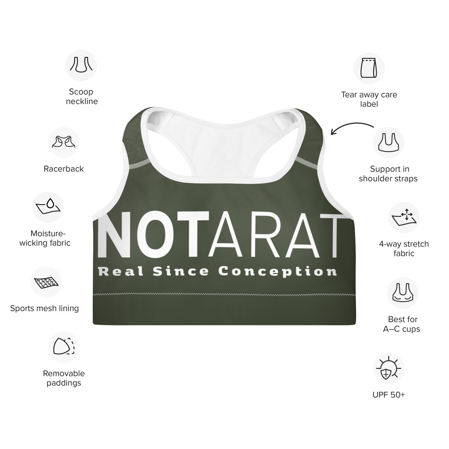 Notarat Padded Sports Bra