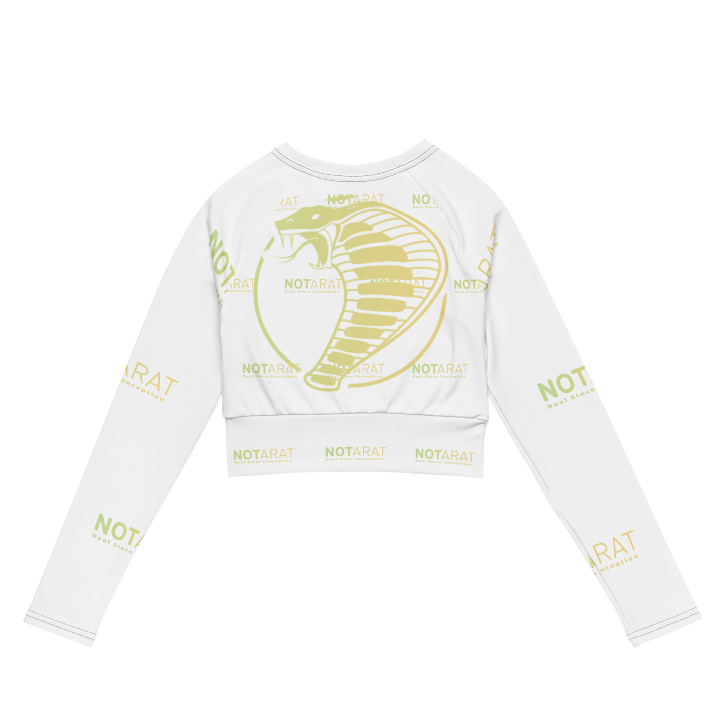 Notarat long-sleeve crop top