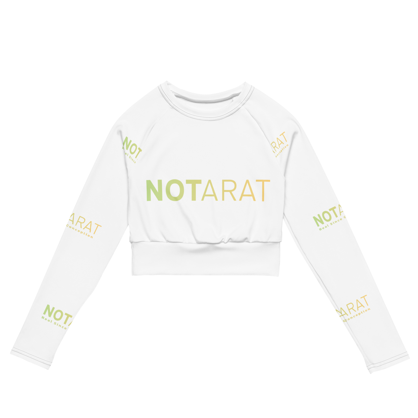 Notarat long-sleeve crop top