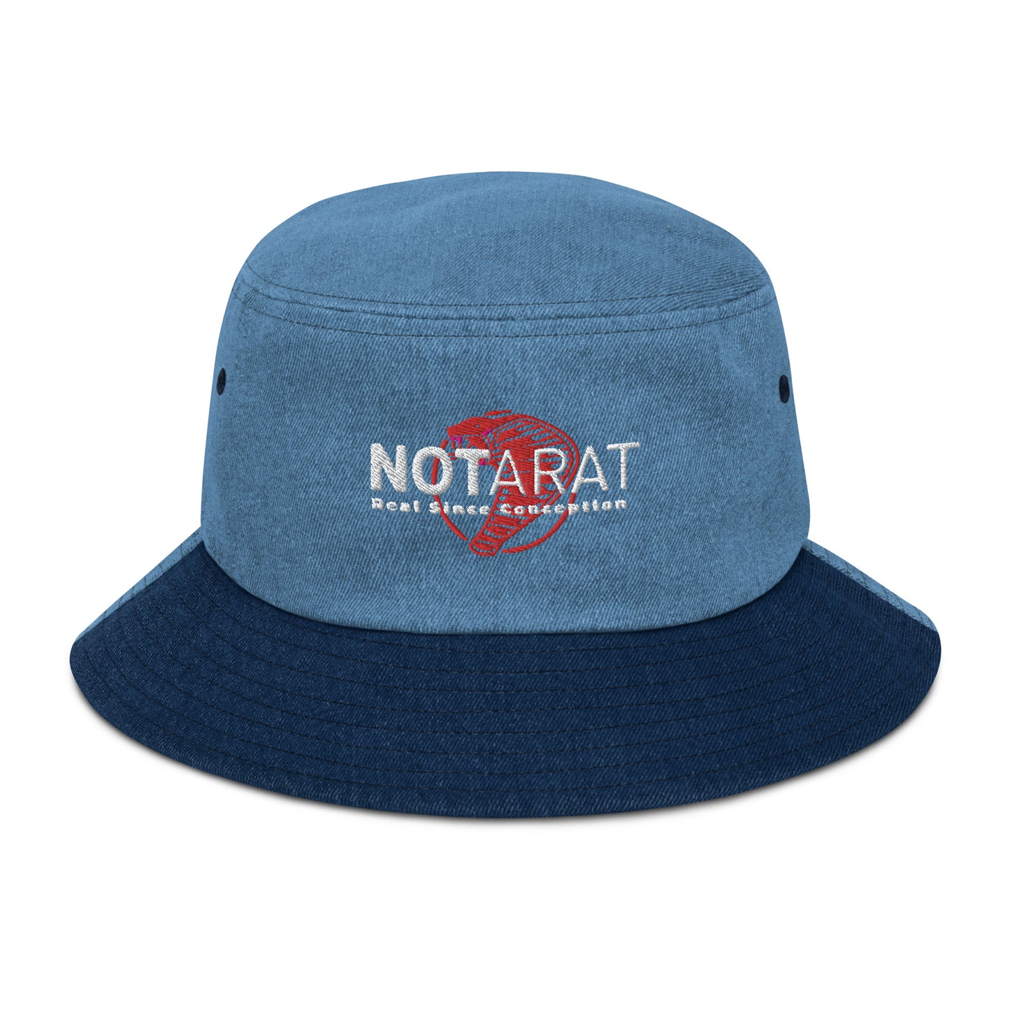 Denim bucket hat