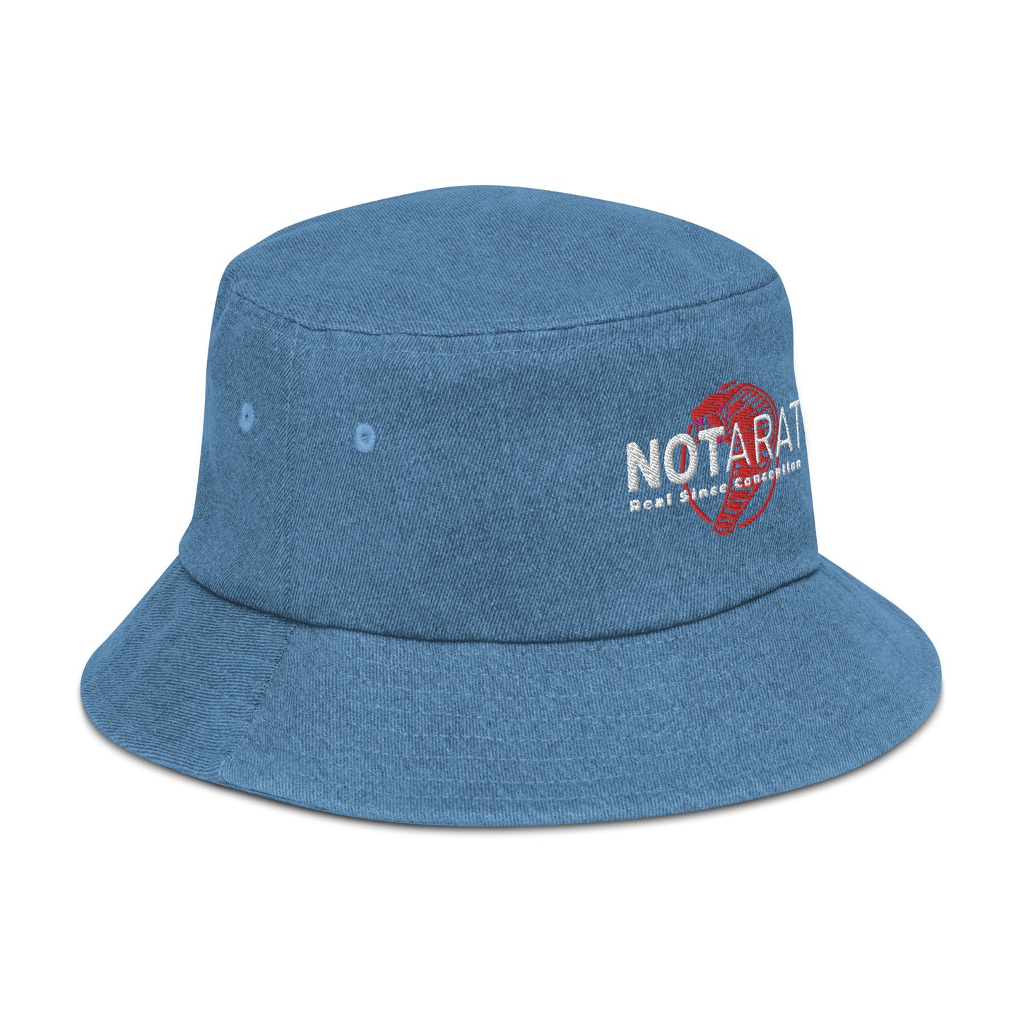 Denim bucket hat