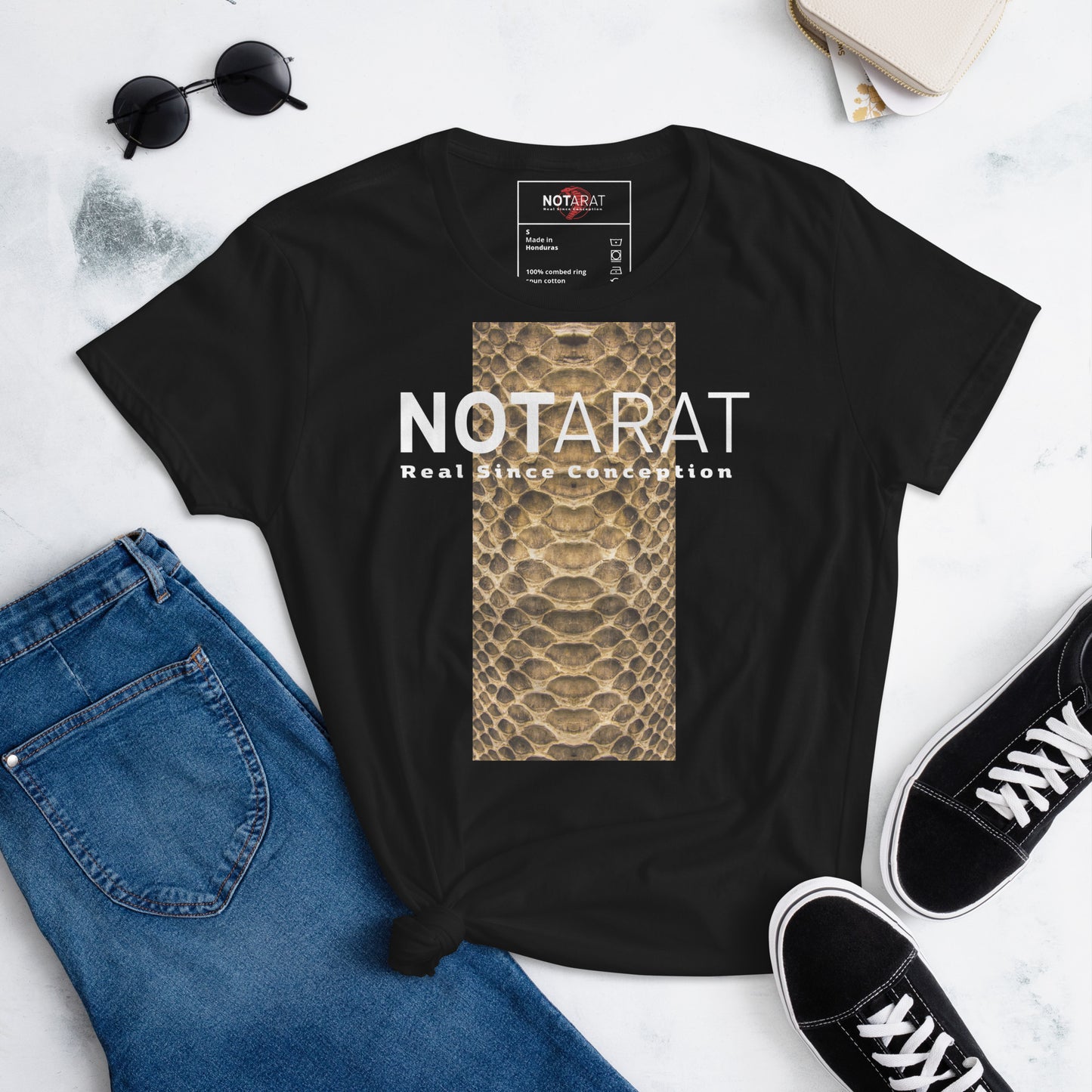 Women's Notarat Snakeskin short sleeve t-shirt